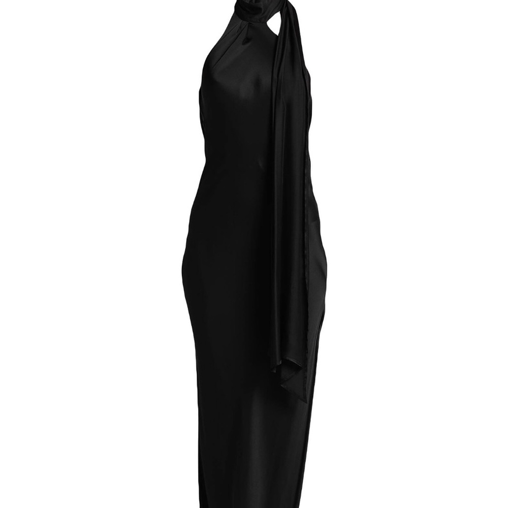 Chic Black Backless Dress